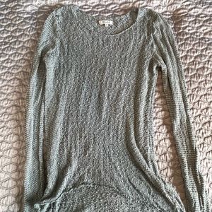 Mudd grey/blue sweater. Only worn twice. Very comfy